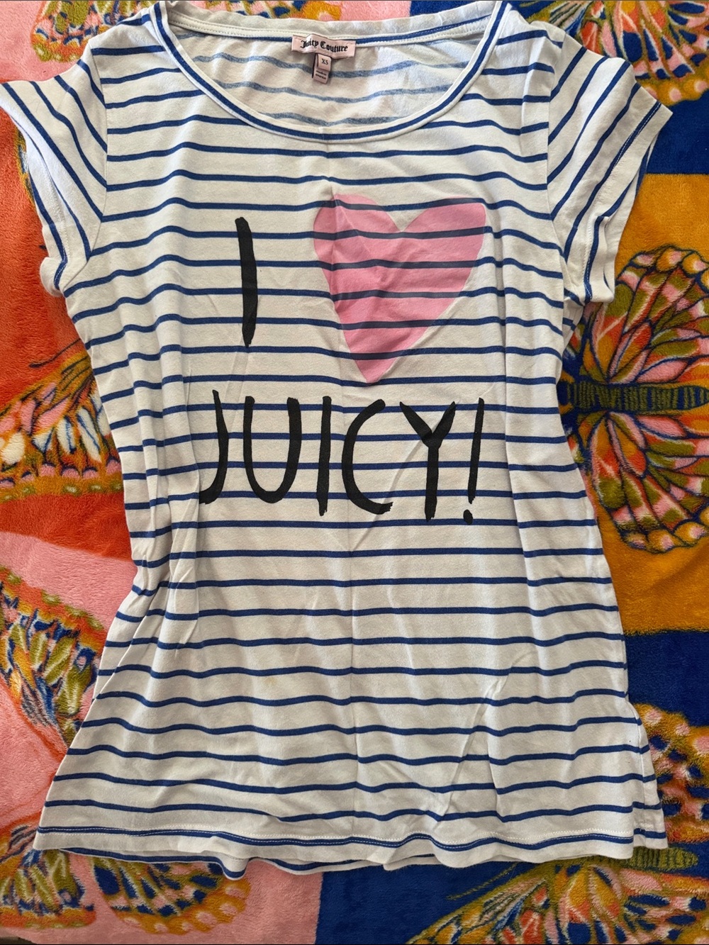 💙 Juicy Couture “I 🩷 Juicy” Tee 💙